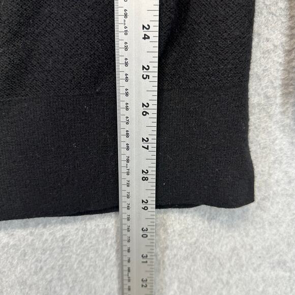 Gap Brooklyn Boat Neck Sweater Womens Small True Black Wool Blend Long Sleeve - Picture 8 of 10